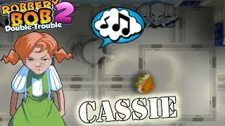 Use Cassie Costume Vs Mario Ghost Gameplay Perfect All Levels - Robbery Bob 2 - Part 13