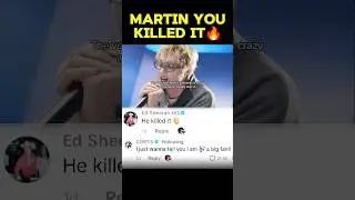 Ed Sheeran staff watched Martin cover😭✨️#cortis #코르티스 #martin #edsheeran #tiktok #cover #viral