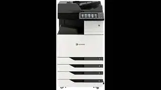 Lexmark CX920 CX923dte Laser Printer High-capacity input and extended runtime