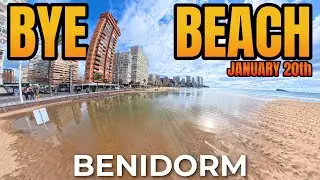 High Winds Flood Levante Beach | How's Benidorm Today?