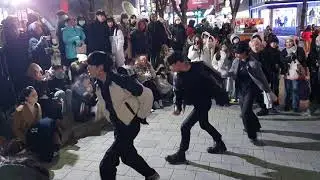 [STREET ARTIST] ONE OF. FREEZING NIGHT INTERACTIVE HONGDAE BUSKING. 231217.