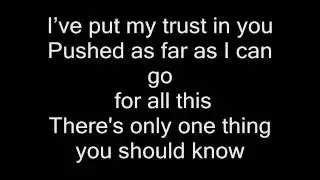 Linkin Park-In The End Lyrics/Letra