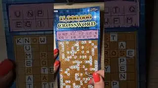 💙💙💙 $1,000,000 CROSSWORD Ticket #3 #texaslotteryscratchoffs #lottery #winner
