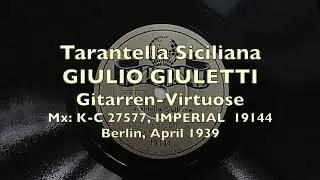 GIULIO GIULETTI: Pizzicato aus 