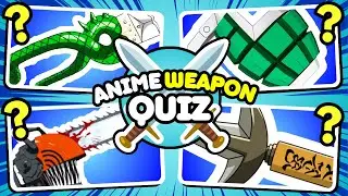 ⚔️🏹 Guess The ANIME By Weapon | Anime Quiz (🟢VERY EASY &mdash; 🔴HARD)