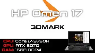 HP Omen 17 - RTX 2070 - 3DMARK
