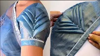 Trending sleeve design cutting and stitching| blouse sleeves design| बाजू का डिजाइन sleeves design|