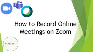 How to record online meetings on Zoom