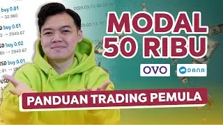 TUTORIAL TRADING MODAL 50 RIBU  DI APLIKASI TRADING | LANGSUNG PRAKTEK TRADING