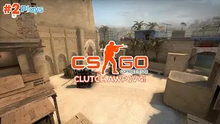 CS:GO PLAYS #2 - CLUTCH AWP 1V4!