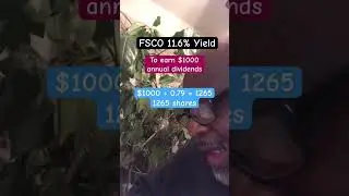 FSCO High Yield 11.6% #dividends #passiveincome