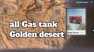 UNDAWN all Gas tank Golden desert