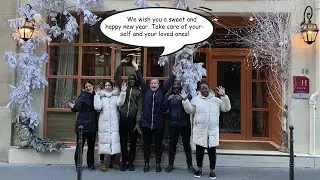 Greetings 2025 from Relais du Louvre