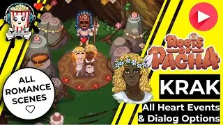 Roots of Pacha: Krak – All Heart Events & Dialog Options (+ Breakup 💔 and Wedding Scene 💒)
