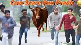#prankvideo fake cow 😱 Run prank video 🤩😁 tamil.