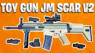 TOY GUN JM SCAR V2 | Gel Blaster