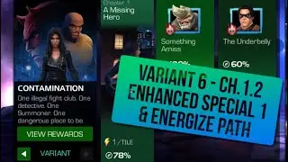 Variant #6 Ch.1.2 - vs Havok, Sentinel, Darkhawk, Air Walker, Winter Soldier | MCOC