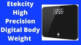 Etekcity High Precision Digital Body Weight Bathroom Scale with Ultra Wide Platform | Weight machine