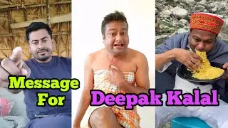 Message For Deepak Kalal  | Don't waste a food  