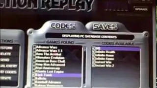 How to Load Codes Onto Action Replay For Gameboy Advance (or Gameshark)