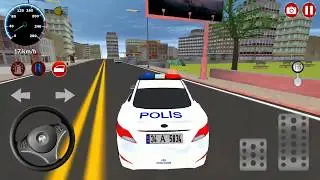 Mobil Polisi Sirine - Real Police Car Driving - Permainan Balap Mobil Polisi Anak Laki-laki.