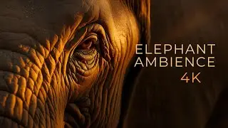 African Wildlife 4K | 8K HDR Nature | Majestic Elephants of the Savannah