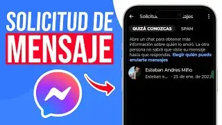 How to VIEW MESSAGE REQUESTS in Messenger - Step by Step ✅