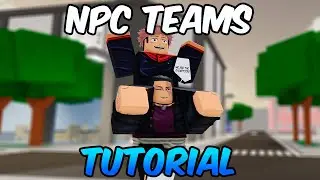 How to create NPCs with teams in Jujutsu Shenanigans!
