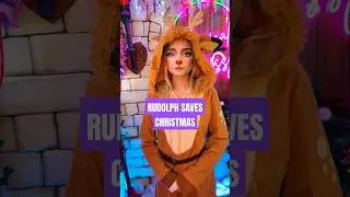 #rudolph saves #christmas #rudolphmakeup #rudolphtherednosedreindeer