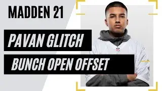 New Secret Pavan Glitch Bunch Open Offset Offense  Madden 21