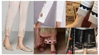 New Trendy  n latest  trouser designs capri shawlar palaoz designs 2022