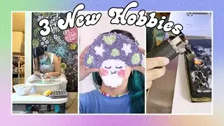 I Tried 3 New Creative Hobbies for My Birthday with my Husband! 🎨🎂 | Inspiring Hobby Vlog!