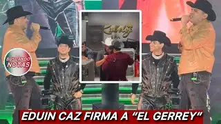 El Gerry LE FIRMA el pecho a Edwin Caz 🫣 y ya es parte de Music VIP