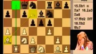 Bareev vs Polgar Cannes 2001 (live)