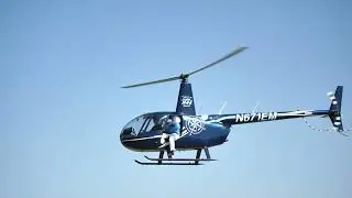 THE EASTER BUNNY DROPS EGGS FROM A HELICOPTER | Cedar Park, Texas | April 9, 2022 | 4K |
