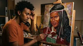 transforming a photo into a portrait painting