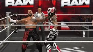 WWE 2K25 Solo Sikoa против Penta Последний раз — сейчас Tournament Raw