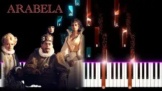 Arabela - Znelka TV seriálu v rýchlom aj pomalom tempe - Piano Tutorial + pdf, midi a mp3