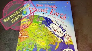 See Inside Planet Earth 🌍 Usborbe Flip Book with over 80 flaps to lift ⁉️