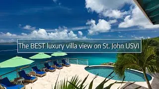 The BEST Luxury Villa View on St. John USVI | Cliff House Review