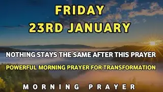 THIS PRAYER WILL SHIFT EVERYTHING IN YOUR LIFE- POWERFUL MORNING PRAYER.