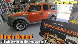 DIY How to Replace Window Regulators on Honda Element - Maxpeedingrods 