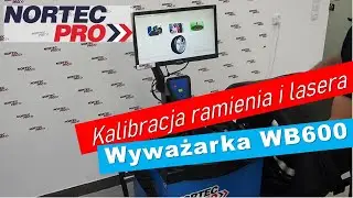 Nortec PRO WB600- kalibracja ramienia pomiarowego oraz lasera|calibration of measuring arm and laser