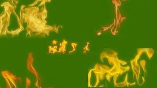 Real Fire Green Screen VFX | Free Fire Effect for After Effects & Premiere Pro