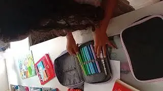 ARRUMANDO MEU MATERIAL ESCOLAR DE 2026 @Larissa.DSBarbosa 