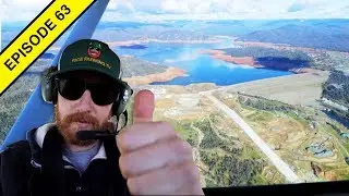 Aerial Tour of California Rice Fields and Lake Oroville Dam!