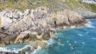 Vico Baths | Dalkey |  DJI Mavic Air 2 | Drone video | Dublin | Irish seascape