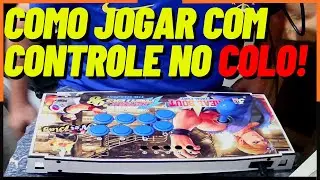 DICAS DE COMO JOGAR COM CONTROLE ARCADE APOIADO NO COLO!!!