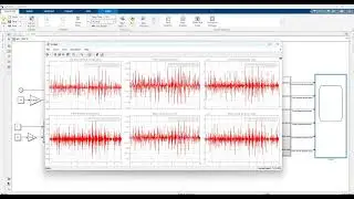 Half vehicle suspension model/simulink