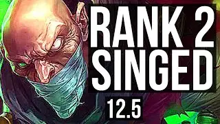 SINGED vs KARMA (TOP) | Rank 2 Singed, 3.1M mastery, 700+ games, 10/4/10 | EUW Grandmaster | 12.5